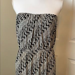 Strapless maxi dress!